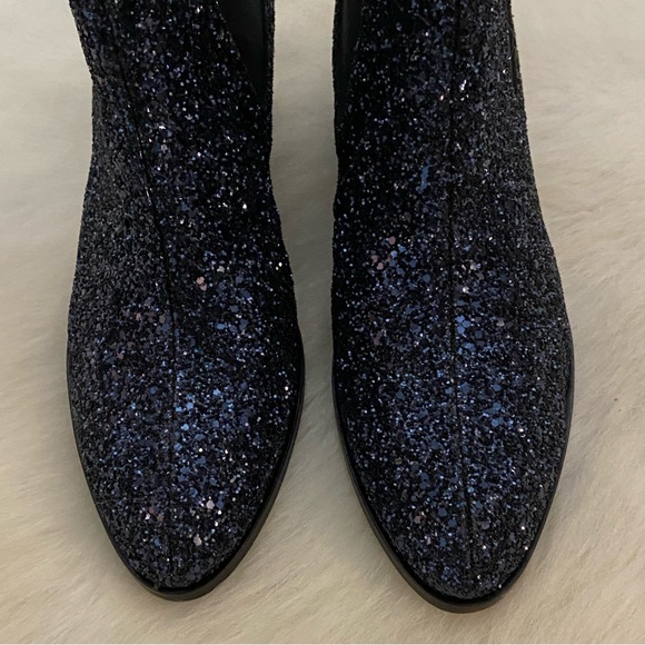 J. Crew Glitter Chelsea Boots, Size 7 - Picture 7 of 10